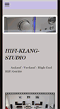 Mobile Screenshot of hifi-klang-studio.de